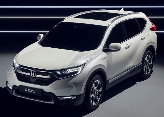 Honda CR-V Hybrid Prototype: il nuovo SUV giapponese 2018 in veste ibrida [FOTO]