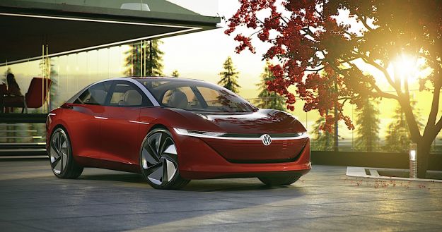 Volkswagen I.D. Vizzion: la concept car elettrica e autonoma