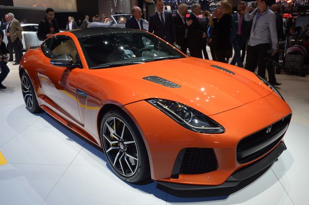 Jaguar f type 2016 coupé salone di Ginevra