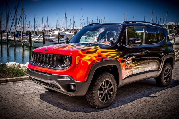 Jeep Renegade Hell’s Revenge: Garage Italia Customs omaggia Harley-Davidson [FOTO]