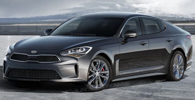 Kia GT rendering