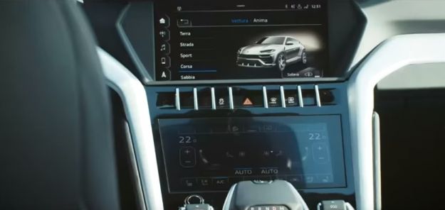 Lamborghini Urus modalità di guida