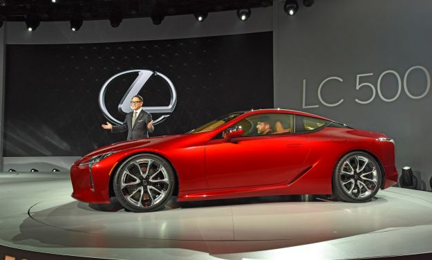 All New Lexus LC 500 Word Debut