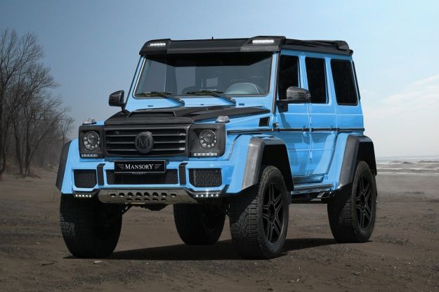 Mansory G 500 4×4², il tuning pompa la Classe G [FOTO]