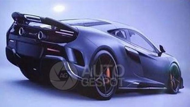 McLaren 675LT posteriore, foto