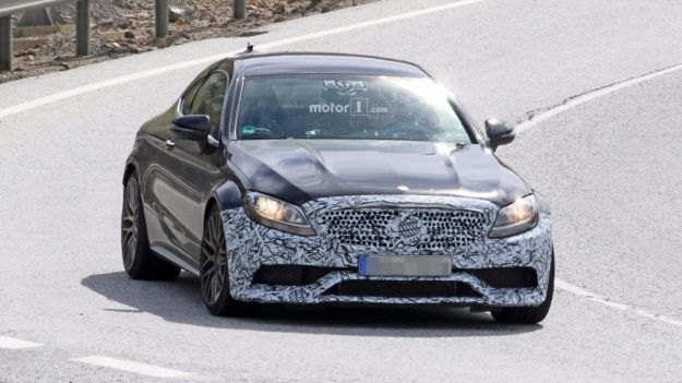 Mercedes AMG C 63 Coupé 2018 foto spia 1