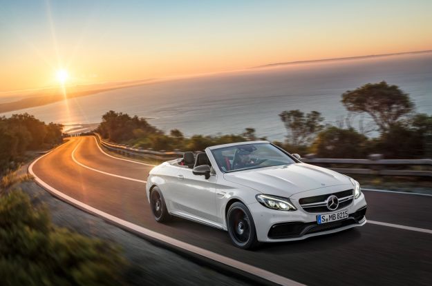 Mercedes AMG C63 Cabrio: con il motore V8 della GT a New York [FOTO]