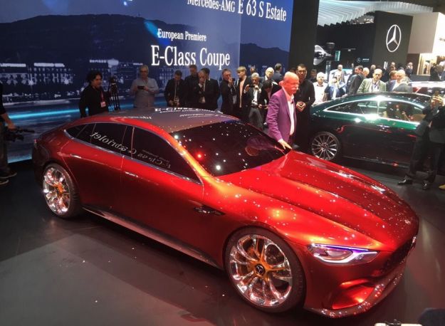 Mercedes-AMG GT Concept 2017: l’ammiraglia che sfida la Panamera [FOTO]