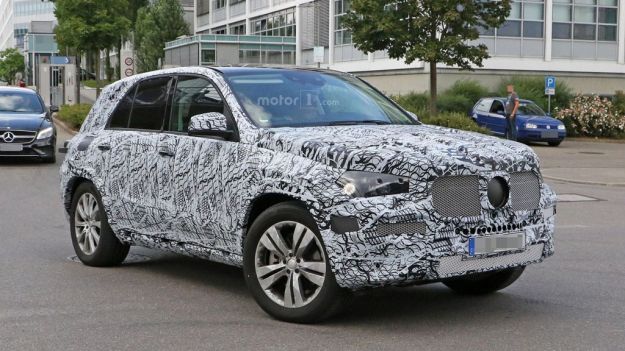 Mercedes GLE 2018: foto spia del nuovo modello
