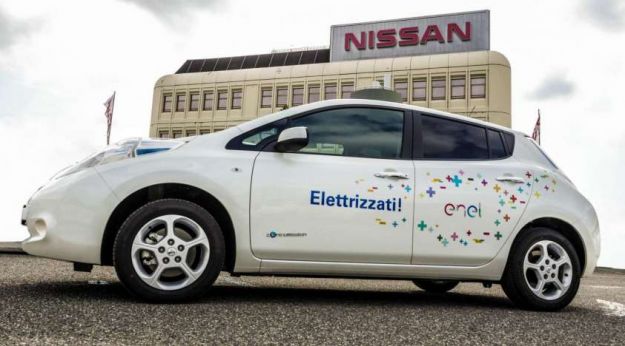 Nissan Leaf Enel Edition: versione speciale per l’Italia, da 36.385 euro [FOTO]