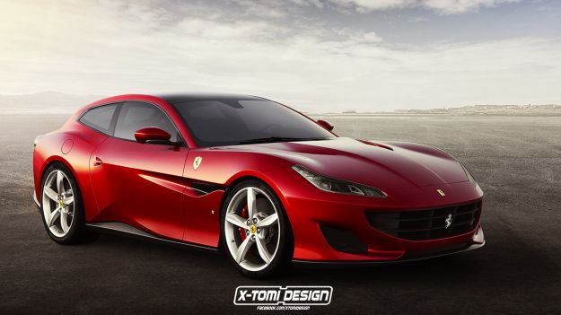 Nuova Ferrari Portofino Shooting Brake: l’idea trova spazio in un rendering [FOTO]