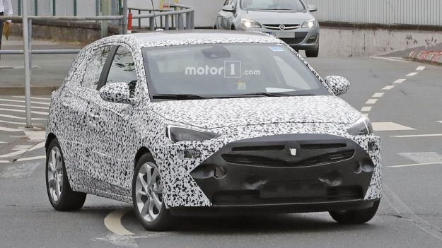 Opel Corsa 2017 foto spia 1