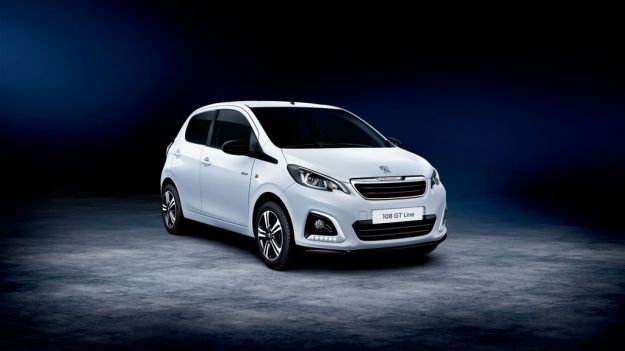 Peugeot 108 GT Line: prezzi, motori, colori e interni