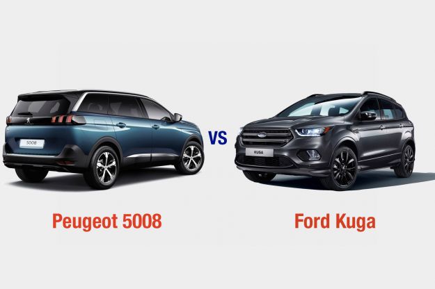 Peugeot 5008 Vs Ford Kuga: interni, dotazioni, motori e prezzo a confronto