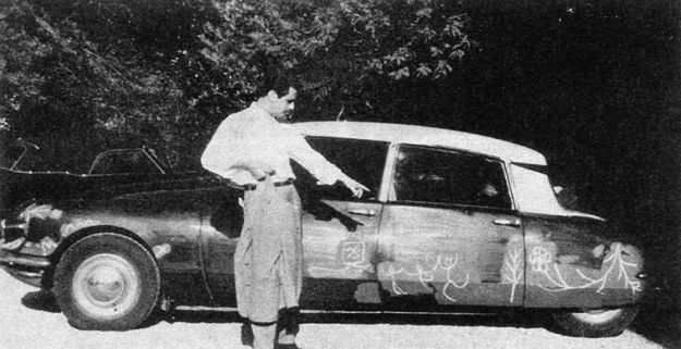 La Citroën DS dipinta da Pablo Picasso