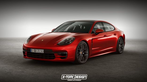 Porsche Panamera GTS rendering