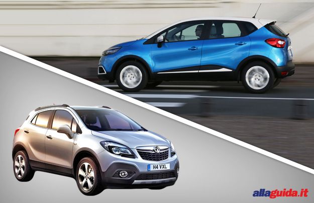 Renault Captur vs Opel Mokka: confronto tra crossover compatti [FOTO]