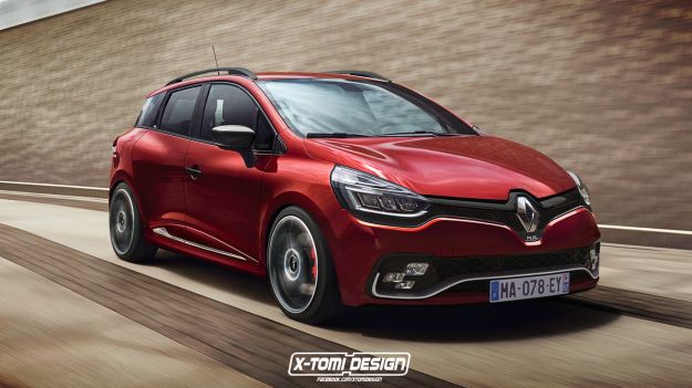 Renault Clio Sporter RS, il rendering: perché non farla?