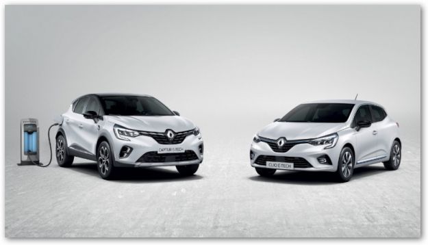 renault Clio e Renault Captur con motore ibrido