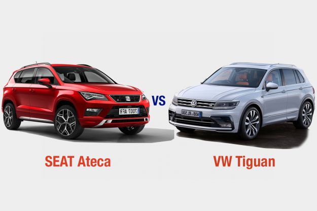 SEAT Ateca vs VW Tiguan