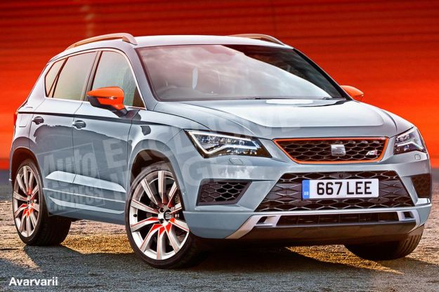 Seat Ateca Cupra, render