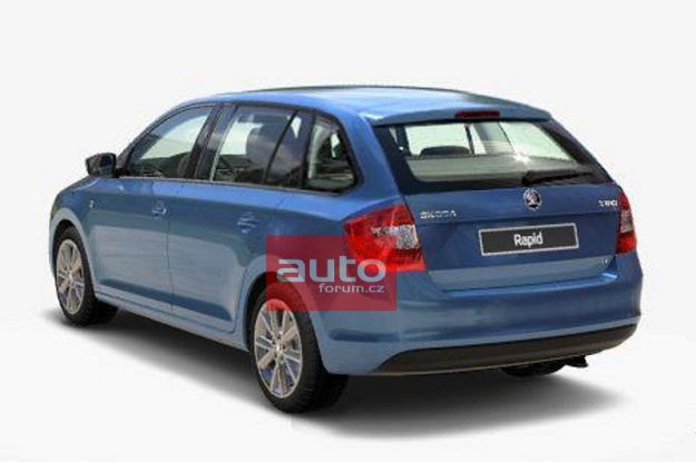 Skoda Rapid Station Wagon: svelata dal configuratore online [FOTO]