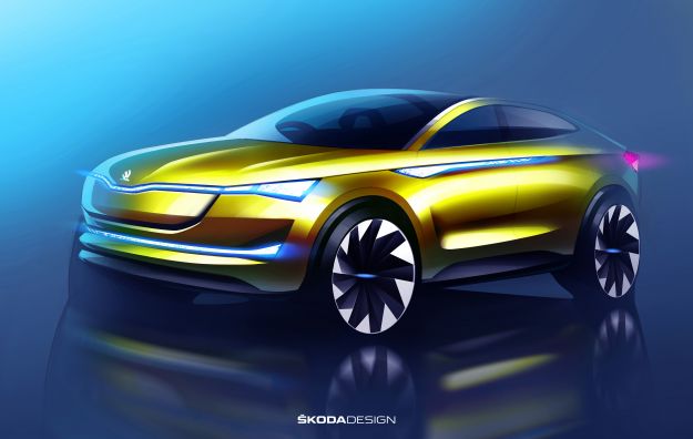 Skoda Vision E Concept 2017: il concetto di SUV compatto elettrico secondo il brand ceco [FOTO]
