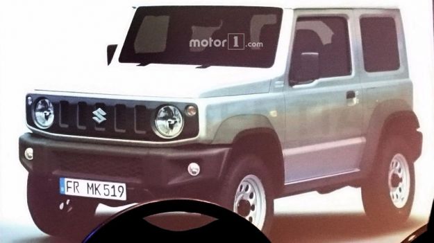 Suzuki Jimny 2018: foto spia in rete del nuovo modello