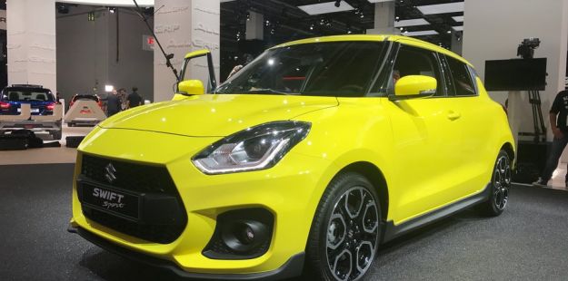 Suzuki Swift Sport: al Salone di Francoforte 2017 con il nuovo motore 1.4
