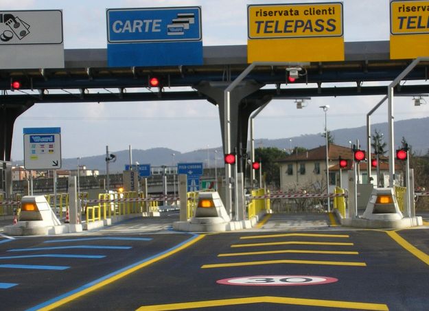 Telepass su autostrada