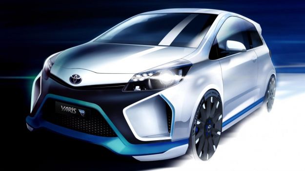 Toyota Yaris Hybrid-R Concept: ecologica e sportiva a Francoforte [FOTO]