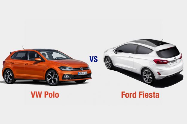 Volkswagen Polo Vs Ford Fiesta: interni, dotazioni, motori e prezzo a confronto