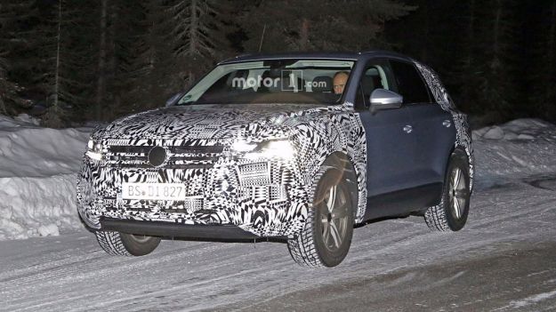 Le foto spia del Volkswagen Touareg 2018