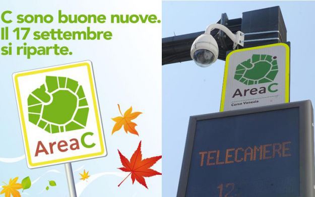 Area C Milano: telecamere attive dal 17 settembre