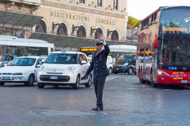 blocco traffico roma 2020