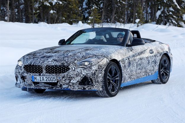 BMW Z4 Spider 2018: nuove foto spia, caratteristiche e prezzo