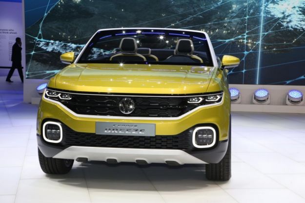 calandra di volkswagen t cross breeze salone di ginevra 2016