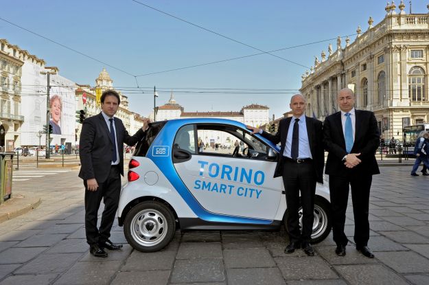 car sharing car2go a Torino