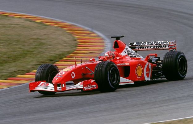 Michael Schumacher of Ferrari