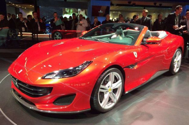 ferrari portofino al salone di francoforte 2017