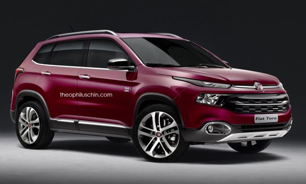 fiat toro suv rendering 1