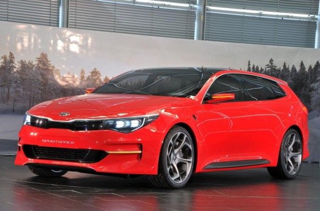 la shooting brake kia sportspace