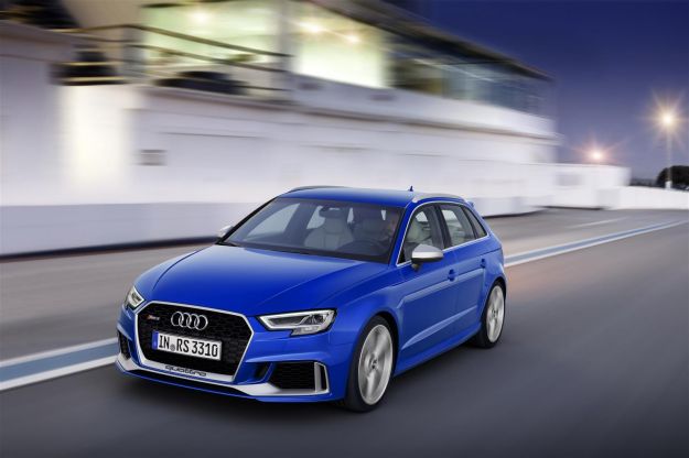  Audi RS 3 Sportback 25 years profilo anteriore