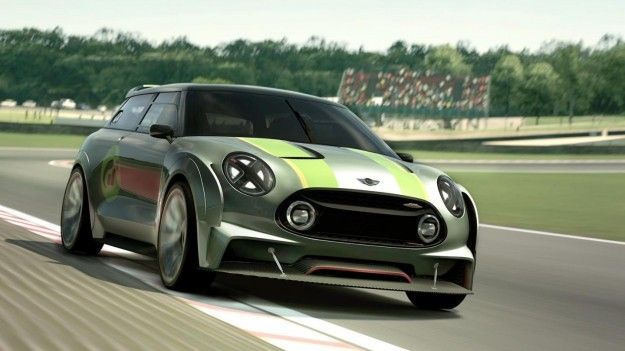 mini clubman vision gran turismo anteriore