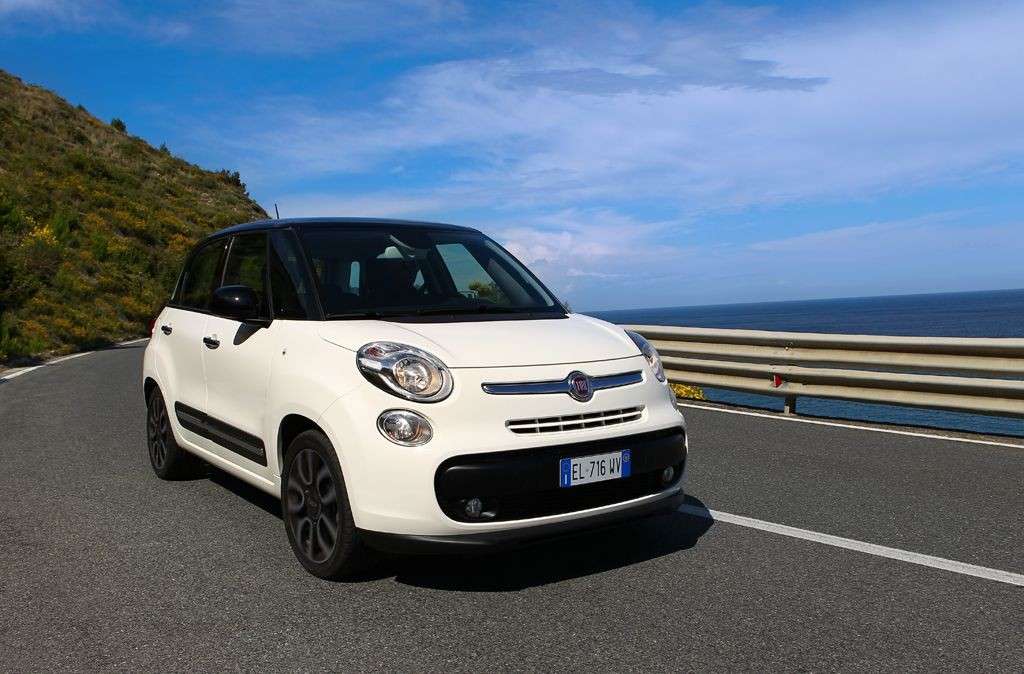 Fiat 500L, frontale