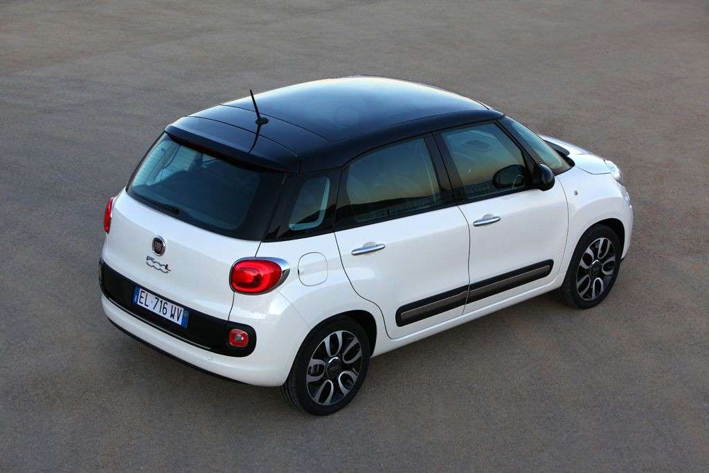 Fiat 500L, posteriore