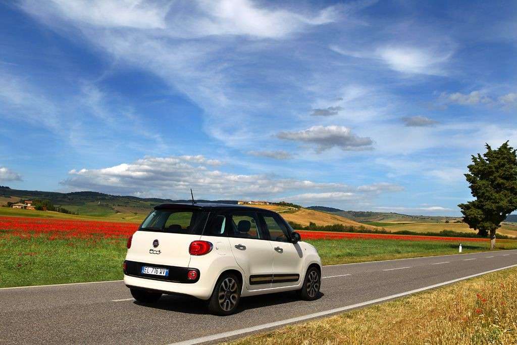 Fiat 500L bagagliaio