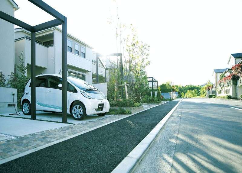 Mitsubishi i-Miev in carica