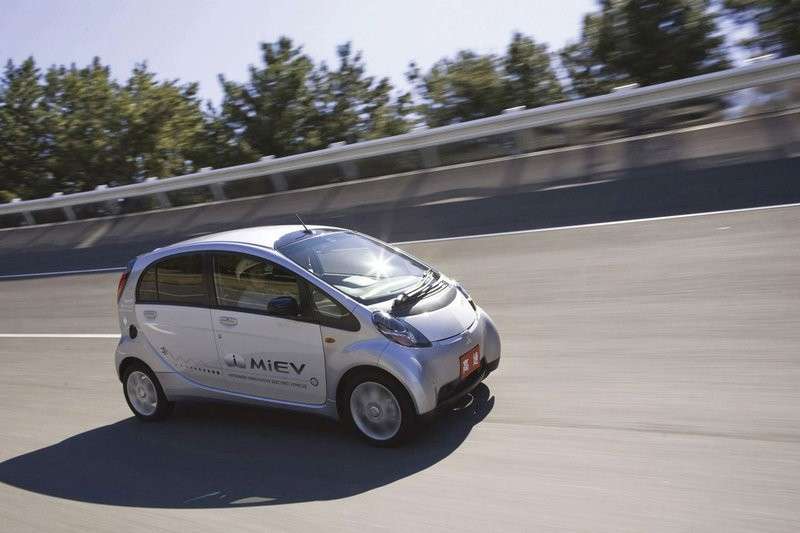 Mitsubishi i-Miev pista