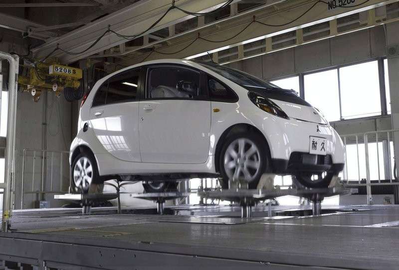 Mitsubishi i-Miev test
